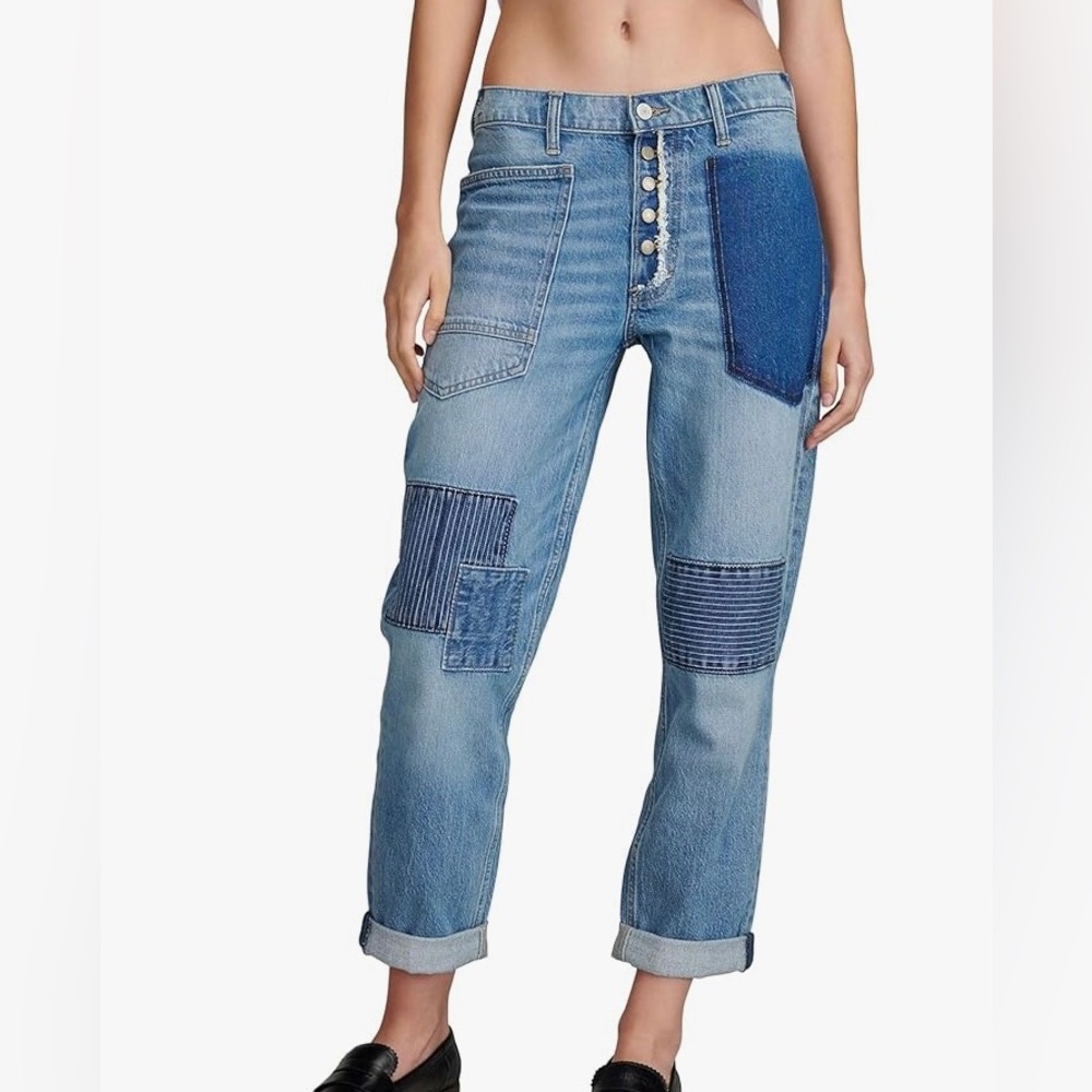 LUCKY BRAND Patchwork Boy Jeans